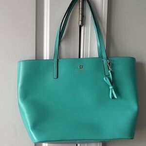 EUC Vintage Kate Spade Aqua Handbag
